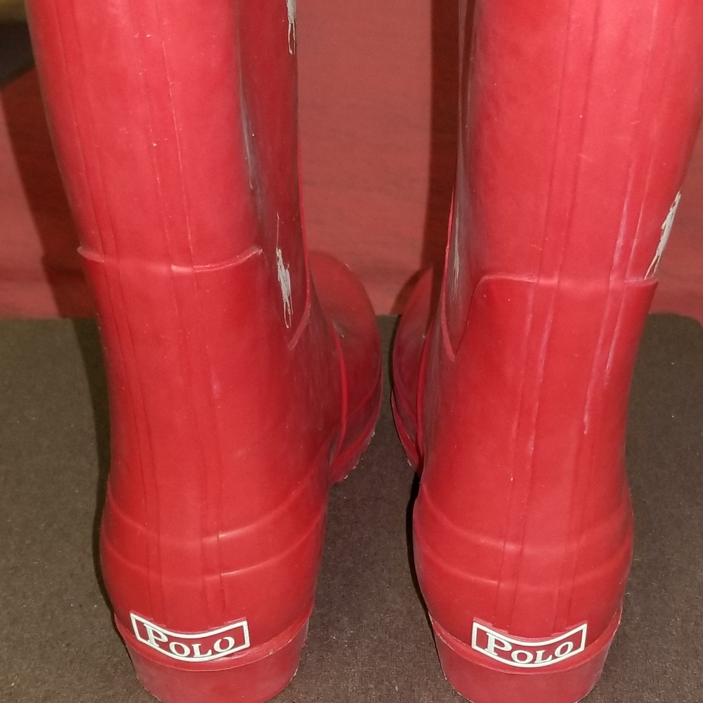 Polo rain boots girls